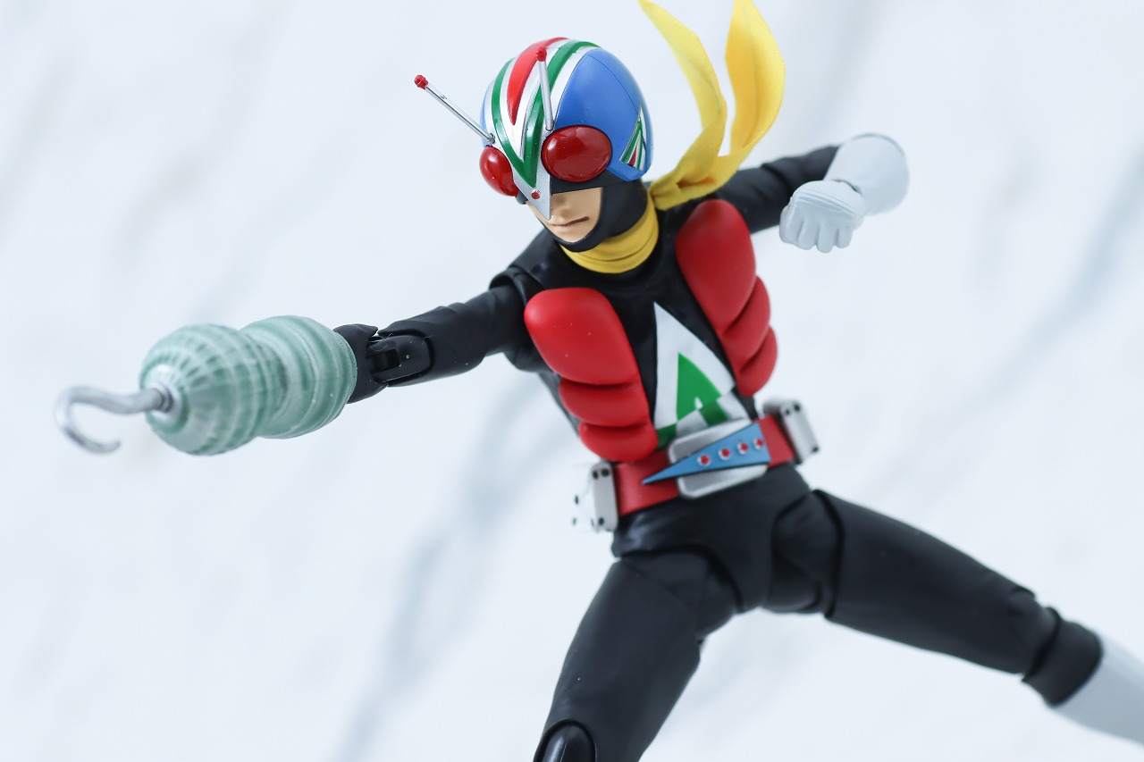 S.H.フィギュアーツ　ライダーマン　真骨彫製法　レビュー　アクション