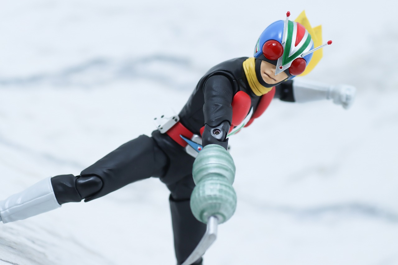 S.H.フィギュアーツ　ライダーマン　真骨彫製法　レビュー　アクション