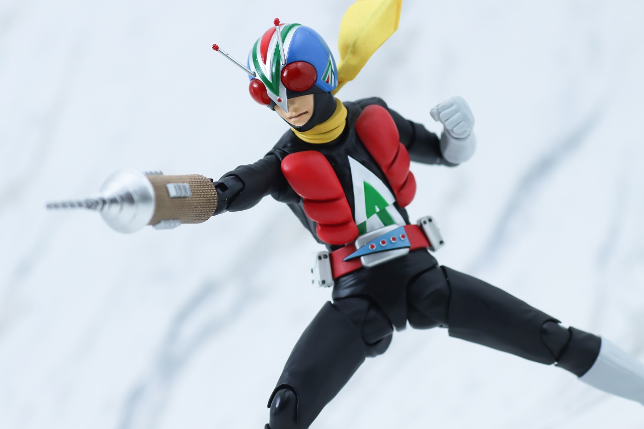 S.H.フィギュアーツ　ライダーマン　真骨彫製法　レビュー　アクション