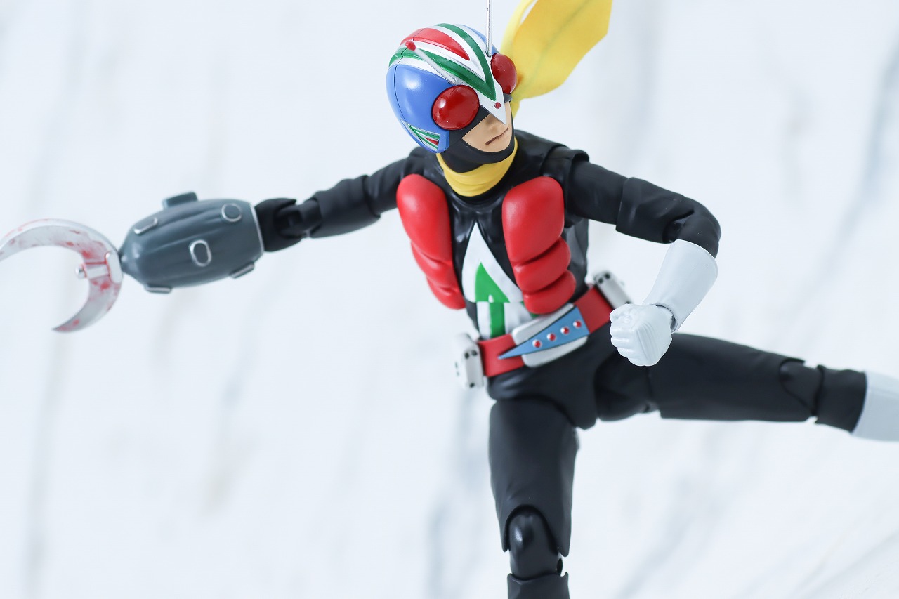 S.H.フィギュアーツ　ライダーマン　真骨彫製法　レビュー　アクション