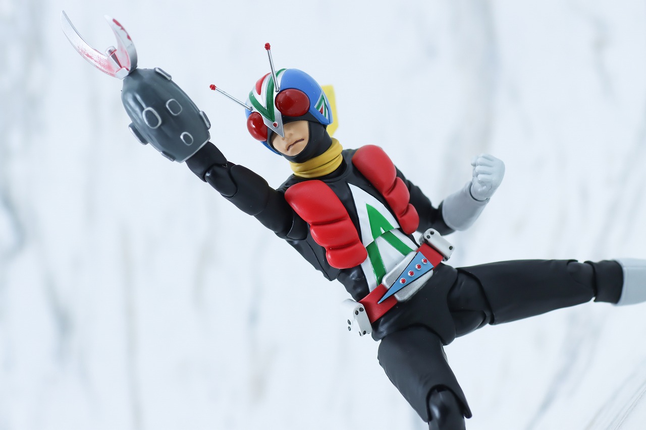 S.H.フィギュアーツ　ライダーマン　真骨彫製法　レビュー　アクション
