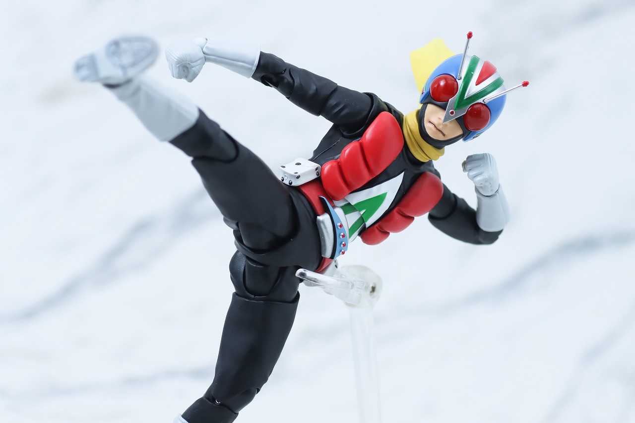 S.H.フィギュアーツ　ライダーマン　真骨彫製法　レビュー　アクション