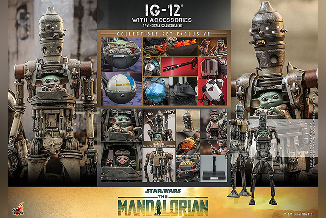 ホットトイズ　テレビ・マスターピース　IG-12＆アクセサリーセット