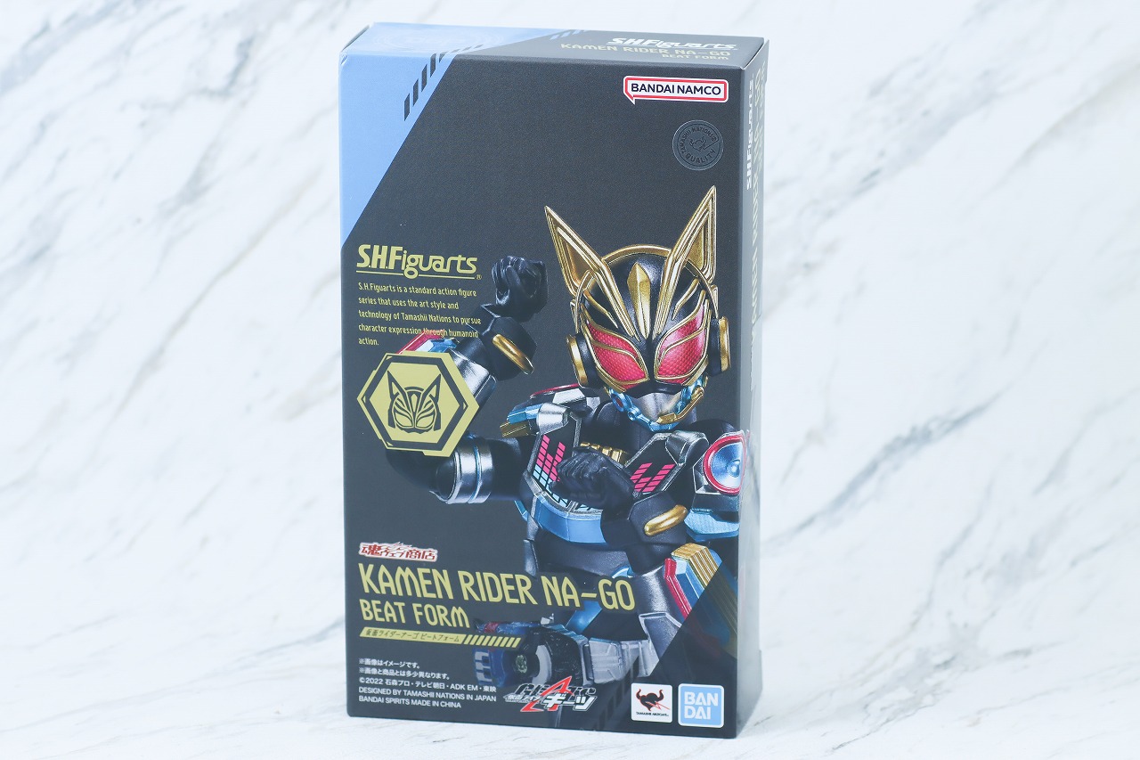 S.H.フィギュアーツ　仮面ライダーナーゴ　ビートフォーム　レビュー　パッケージ