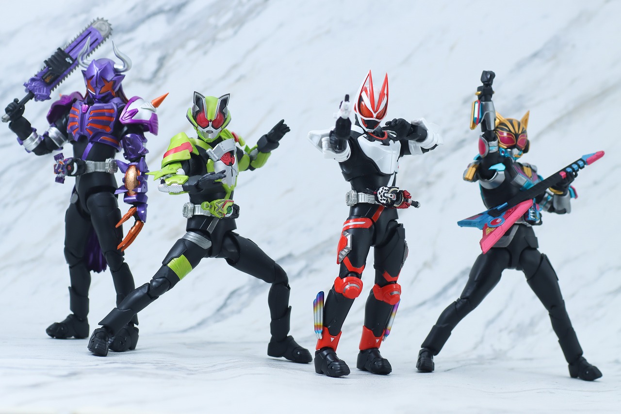 S.H.フィギュアーツ　仮面ライダーナーゴ　ビートフォーム　レビュー　アクション　ギーツ　タイクーン　バッファ