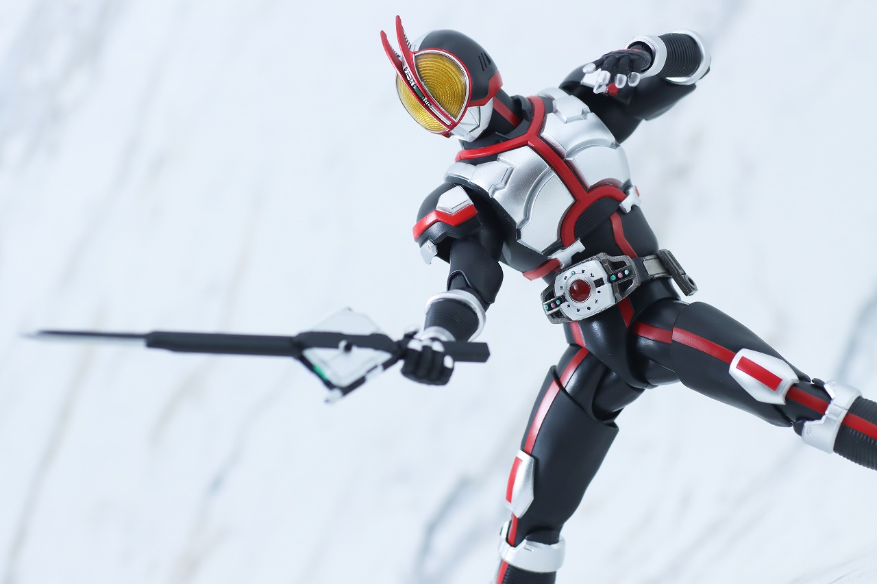 S.H.フィギュアーツ　仮面ライダーファイズ　真骨彫製法　レビュー　アクション　ディケイドファイズ