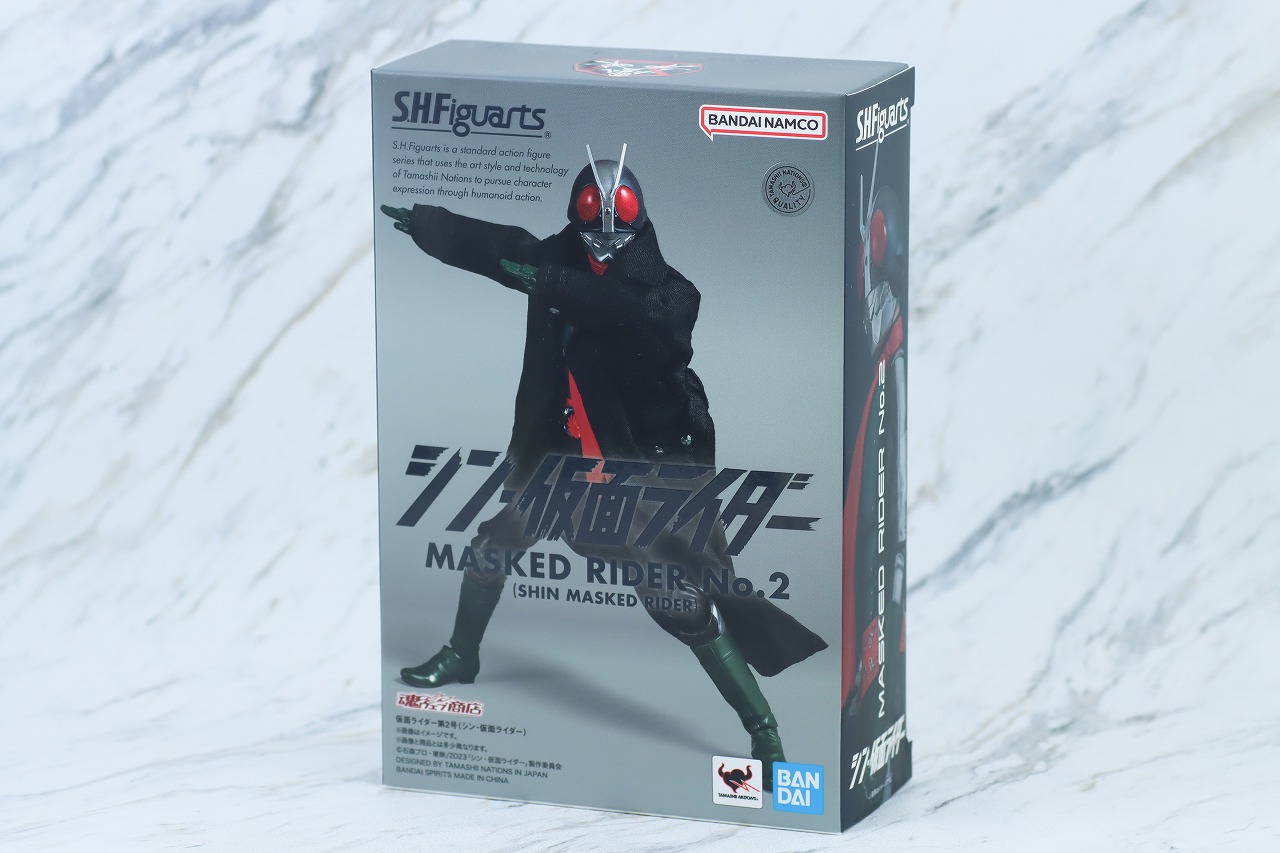 S.H.フィギュアーツ　仮面ライダー第2号　レビュー　パッケージ