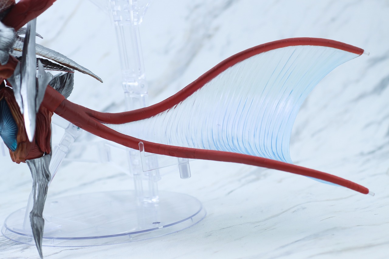 S.H.モンスターアーツ　イリス　ガメラ3　レビュー　飛翔形態　変形ギミック