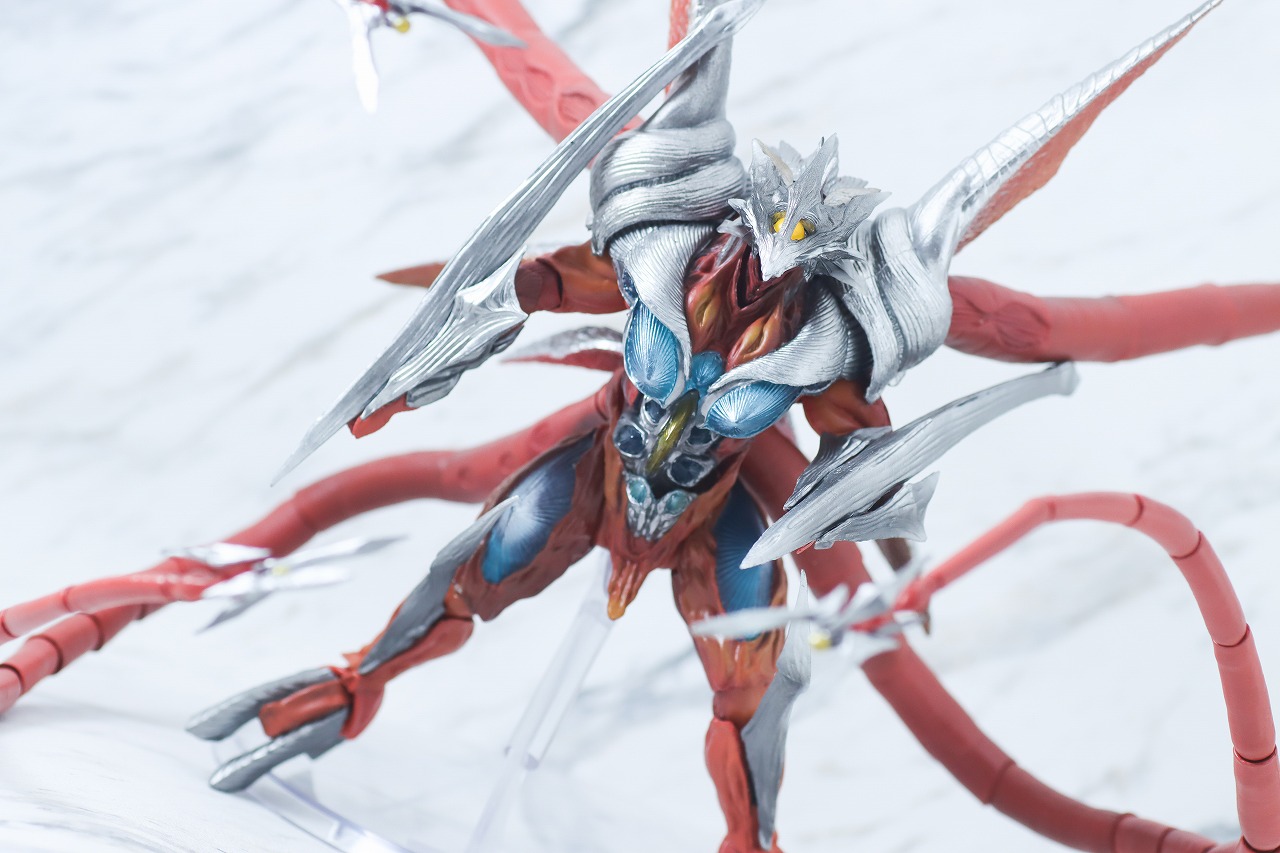 S.H.モンスターアーツ　イリス　ガメラ3　レビュー　アクション