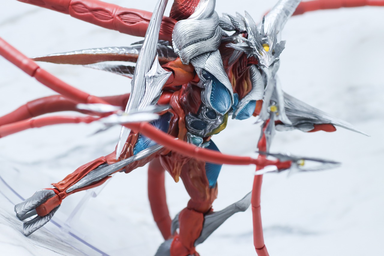 S.H.モンスターアーツ　イリス　ガメラ3　レビュー　アクション