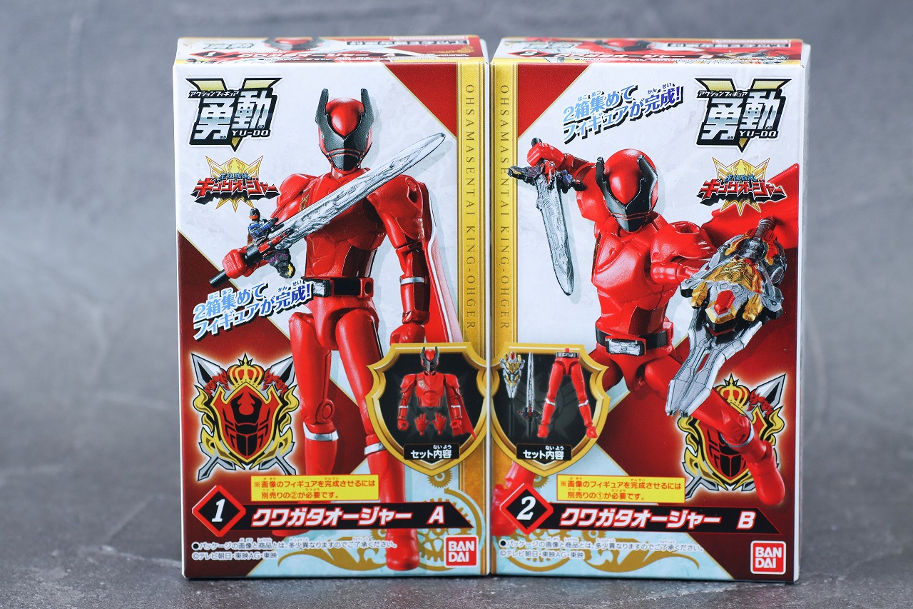 勇動　王様戦隊キングオージャー　レビュー　パッケージ　クワガタオージャー