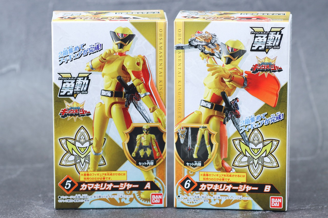 勇動　王様戦隊キングオージャー　レビュー　パッケージ　カマキリオージャー