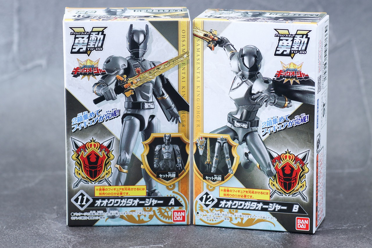 勇動　王様戦隊キングオージャー　レビュー　パッケージ　オオクワガタオージャー