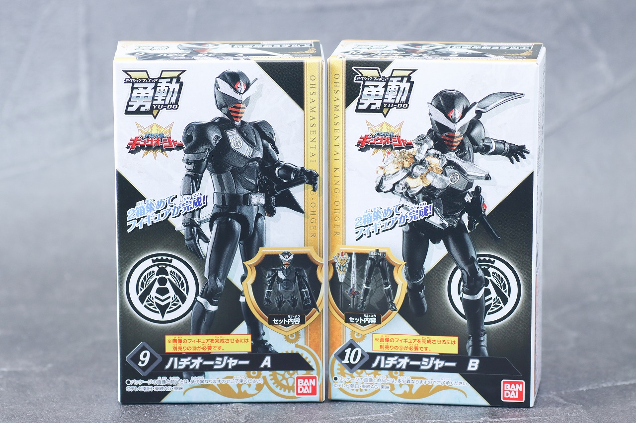 勇動　王様戦隊キングオージャー　レビュー　パッケージ　八オージャー