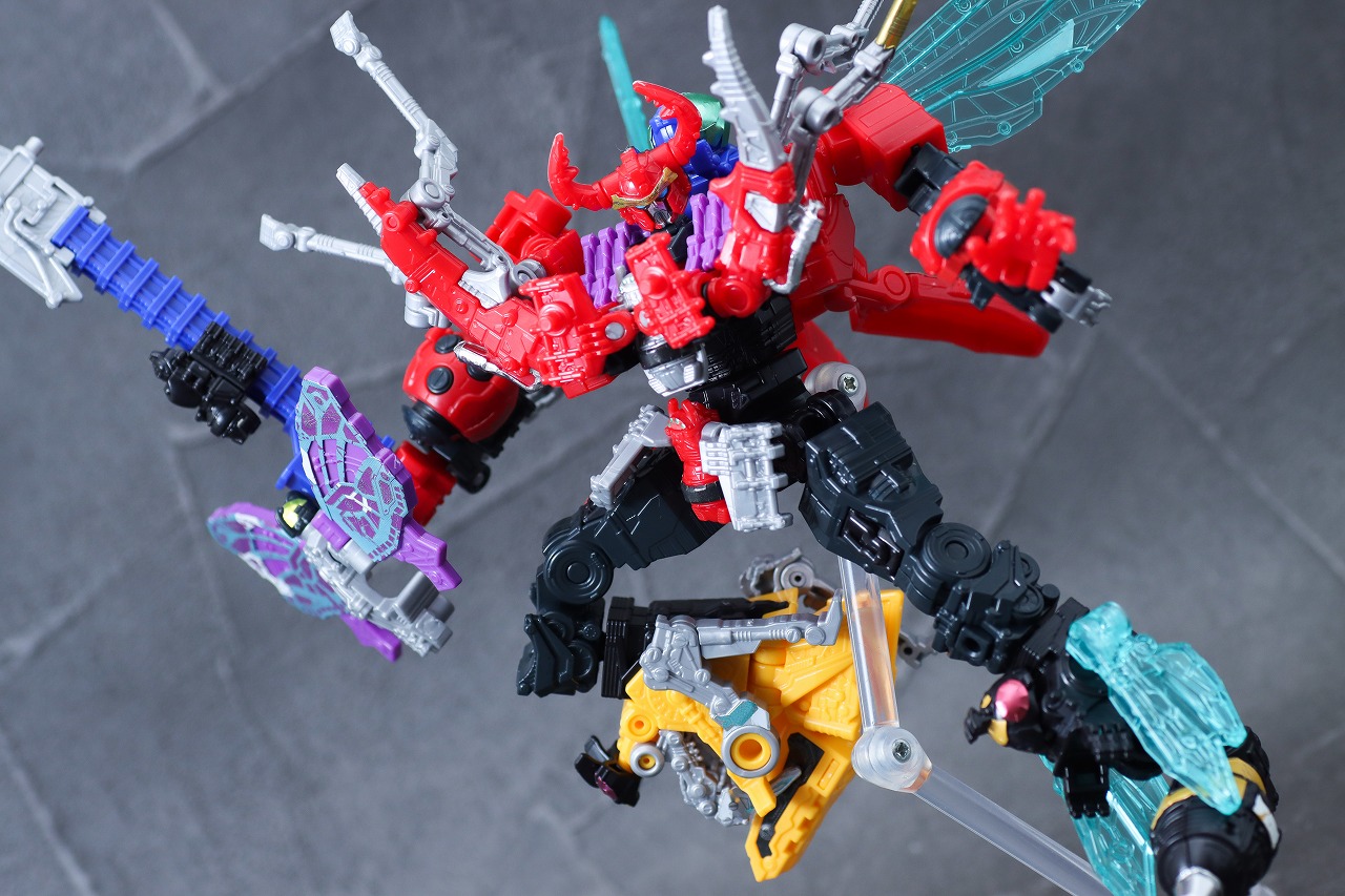 ミニプラ シュゴッド合体シリーズ01 キングオージャー　レビュー