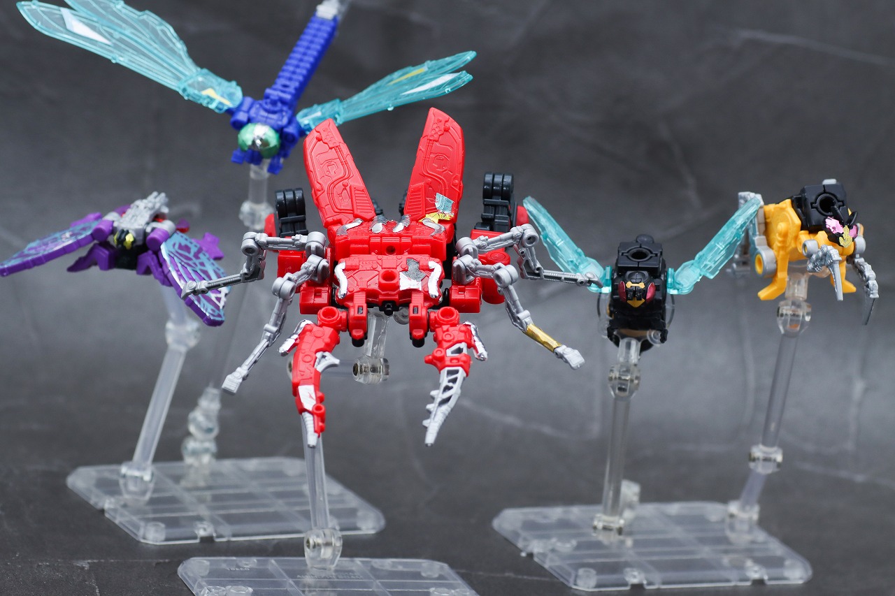 ミニプラ　シュゴッド合体シリーズ01　キングオージャー　レビュー　アクション