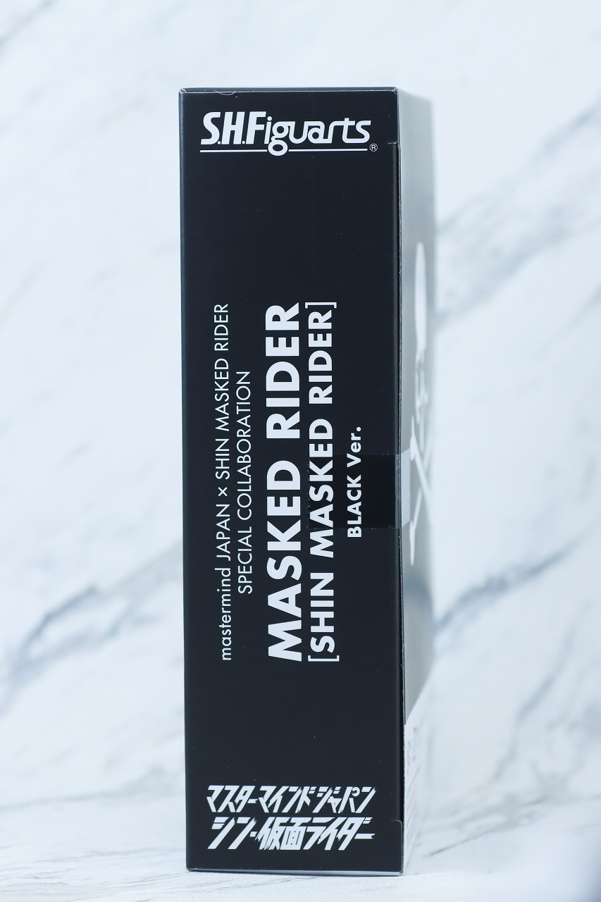 S.H.フィギュアーツ 仮面ライダー(シン・仮面ライダー) BLACK Ver. master mind japan レビュー パッケージ