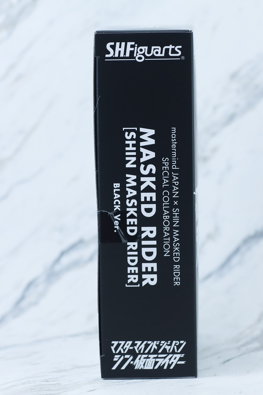 S.H.フィギュアーツ 仮面ライダー(シン・仮面ライダー) BLACK Ver. master mind japan レビュー パッケージ