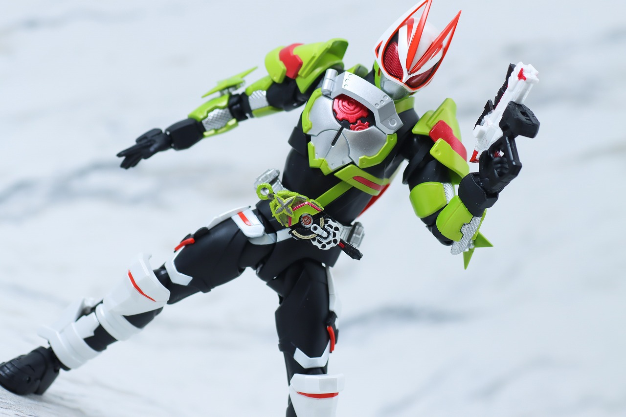 S.H.フィギュアーツ　仮面ライダーギーツ　ブーストマグナムフォーム＆フィーバーフォームパーツセット　ニンジャマグナム　レビュー　アクション　