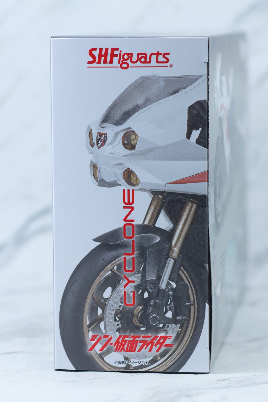 S.H.フィギュアーツ　サイクロン号　シン・仮面ライダー　レビュー　パッケージ