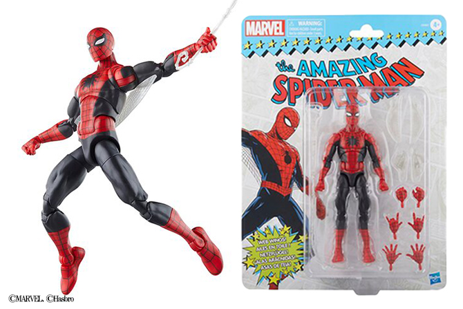 マーベルレジェンド　アメイジング・スパイダーマン レトロパッケージ