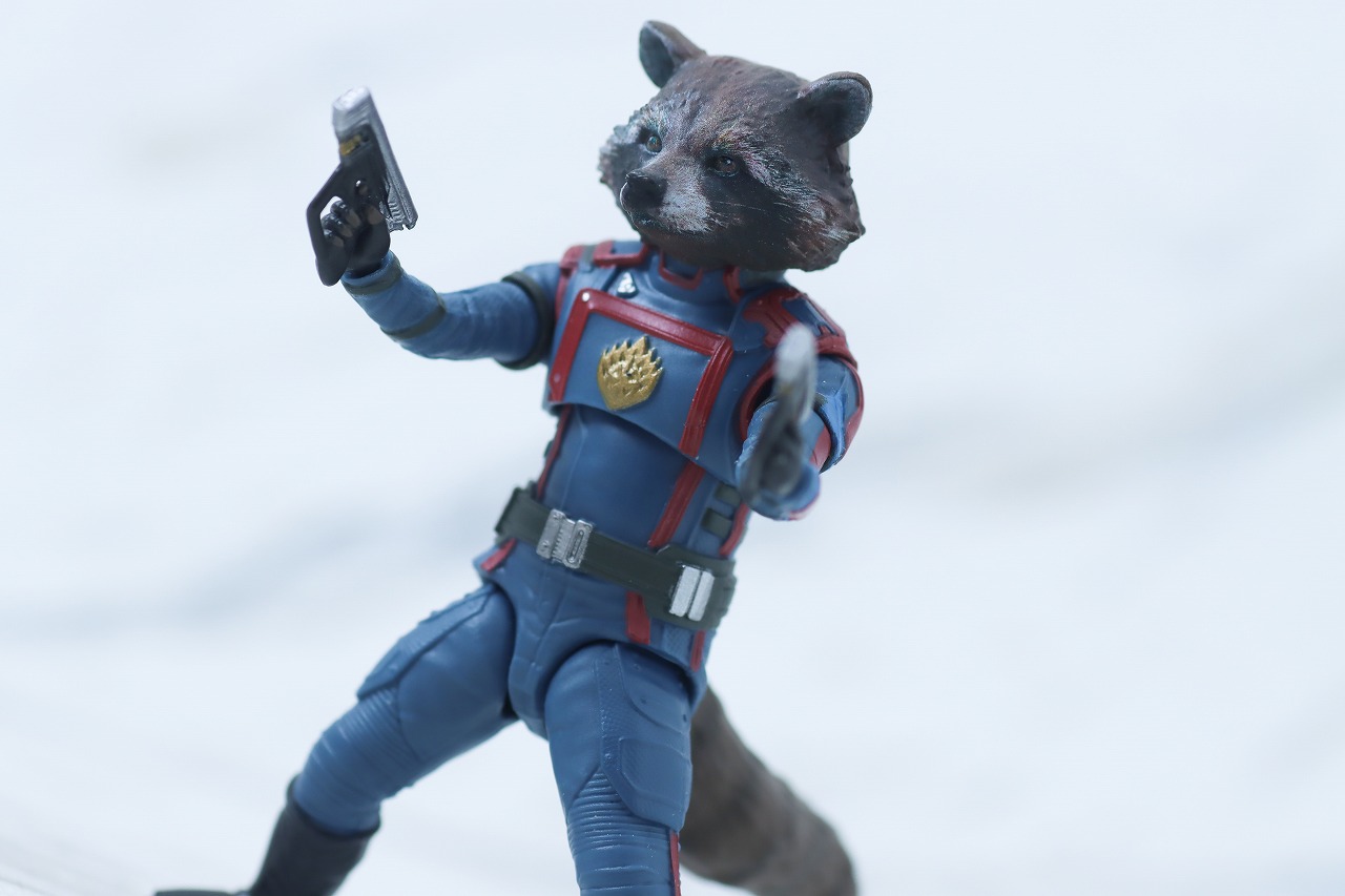 S.H,フィギュアーツ　ロケット・ラクーン　ガーディアンズ・オブ・ギャラクシー：VOLUME3　レビュー　アクション