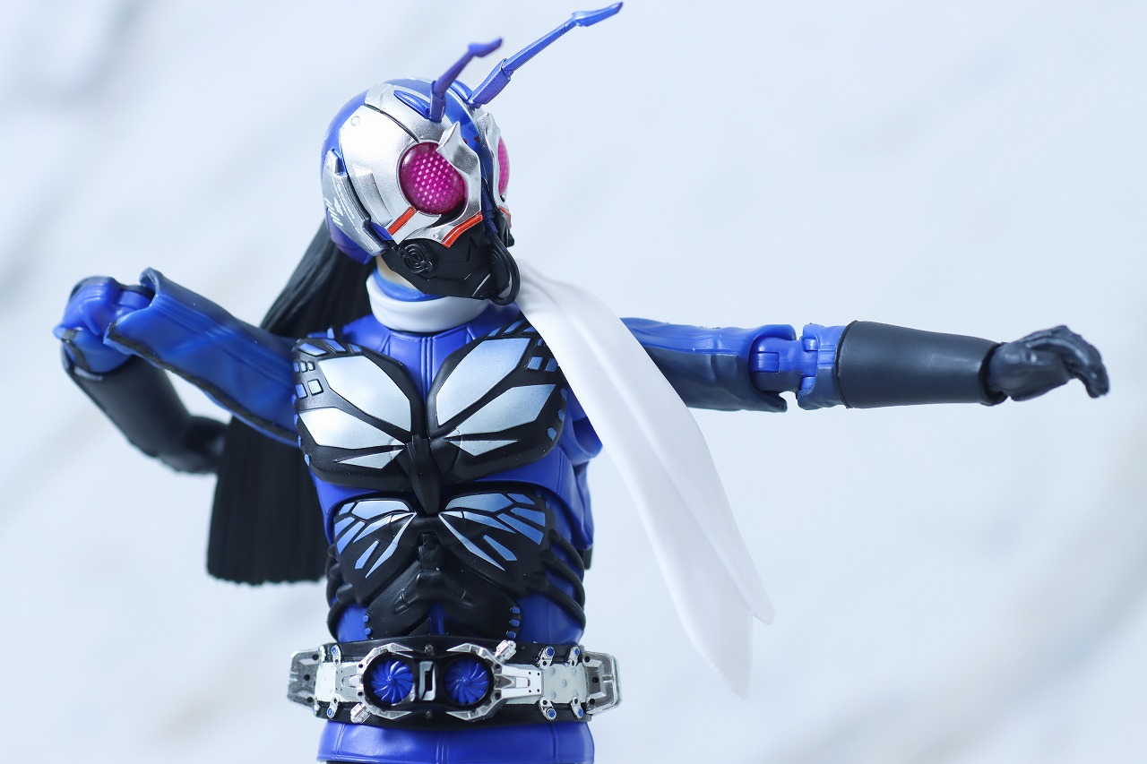 S.H.フィギュアーツ　仮面ライダー第0号　レビュー　可動範囲