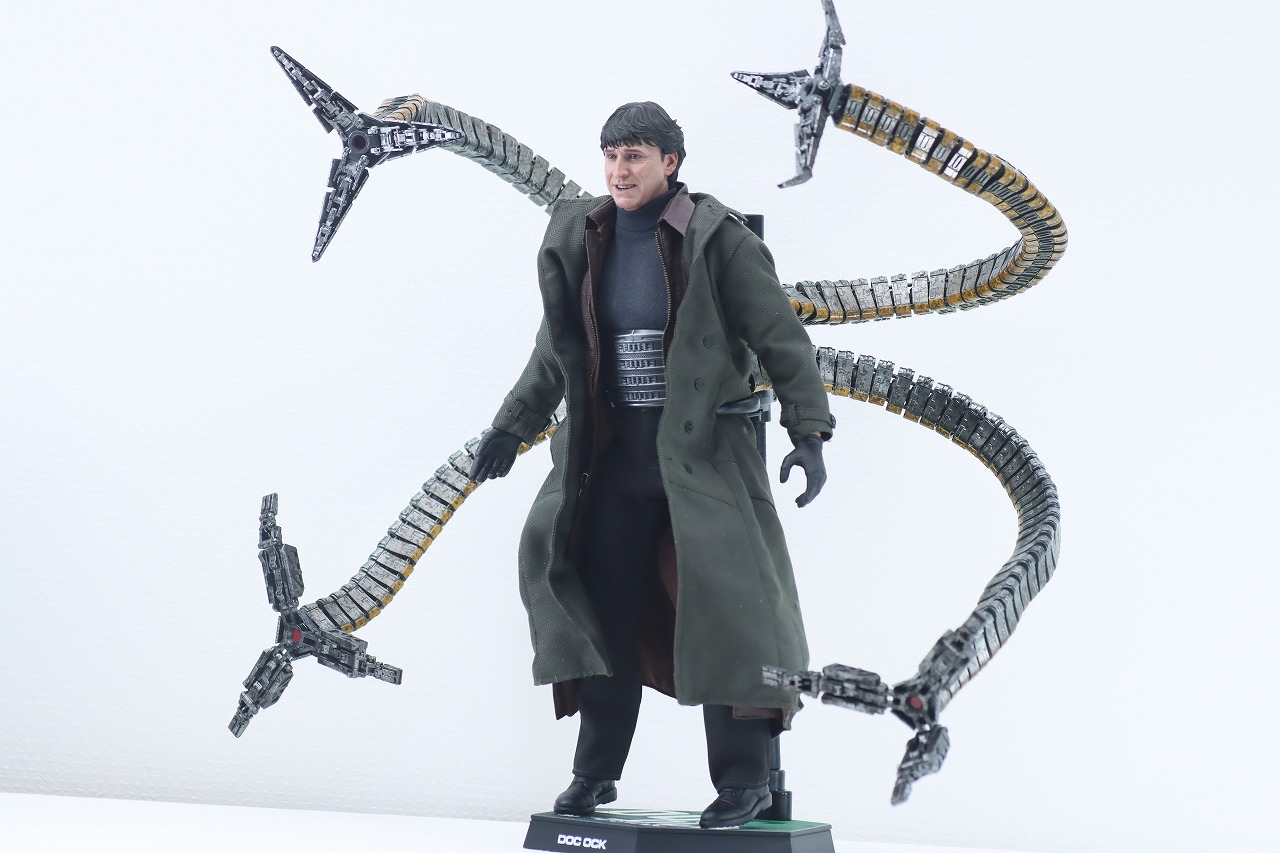 ホットトイズ　ムービー・マスターピース　ドクターオクトパス　スパイダーマン　ノー・ウェイ・ホーム　レビュー　付属品　アーム