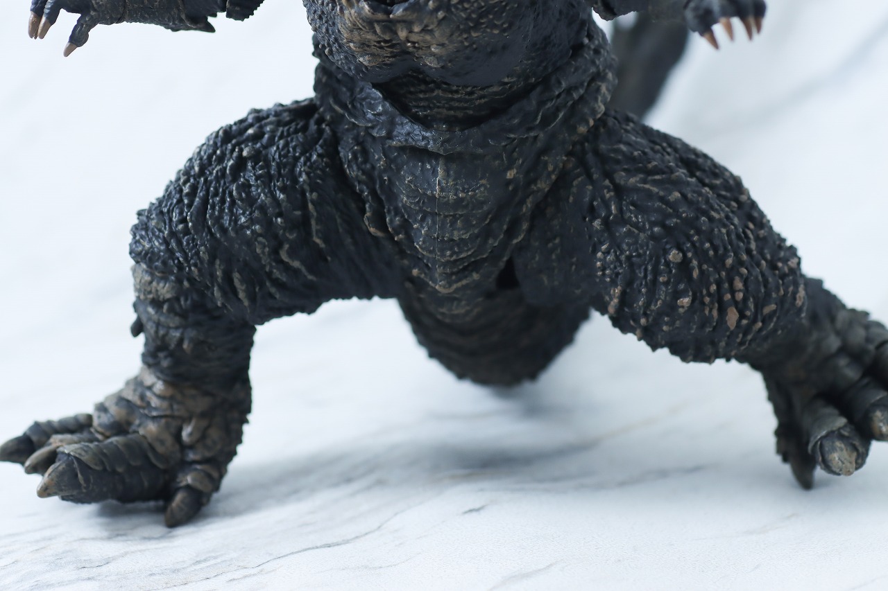 S.H.モンスターアーツ　ゴジラ（2023）／ゴジラ ー1.0　レビュー　可動範囲