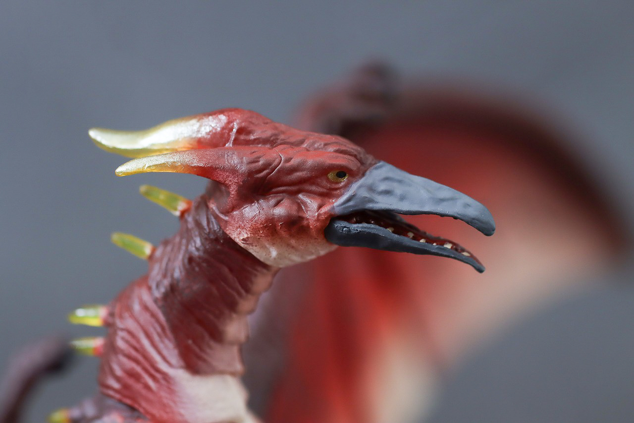 S.H.モンスターアーツ　ファイヤーラドン　幕張決戦Ver.　レビュー　本体