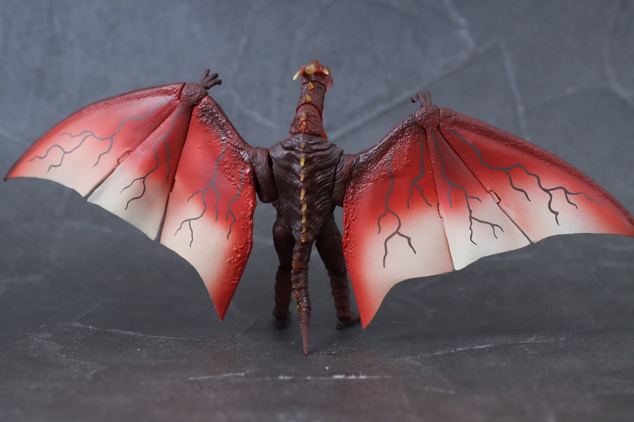 S.H.モンスターアーツ　ファイヤーラドン　幕張決戦Ver.　レビュー　本体