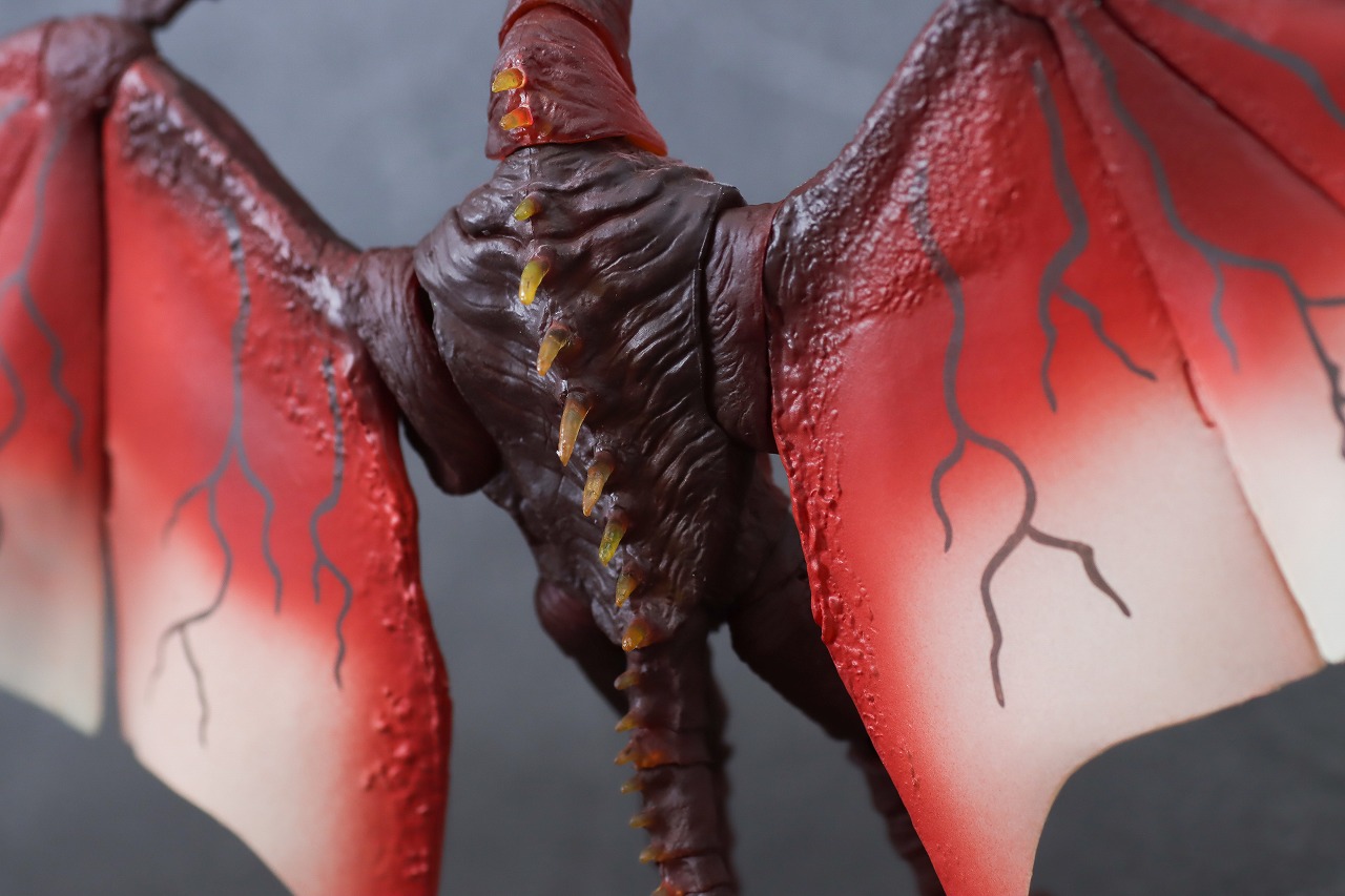 S.H.モンスターアーツ　ファイヤーラドン　幕張決戦Ver.　レビュー　本体