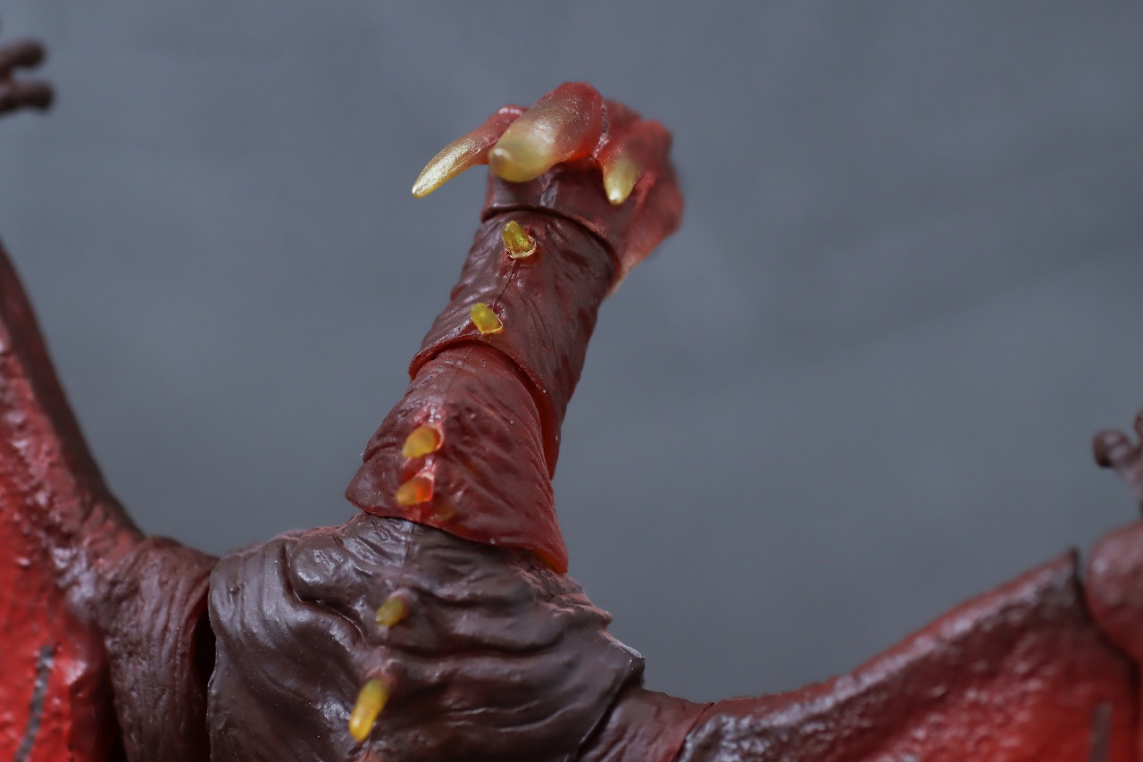 S.H.モンスターアーツ　ファイヤーラドン　幕張決戦Ver.　レビュー　本体