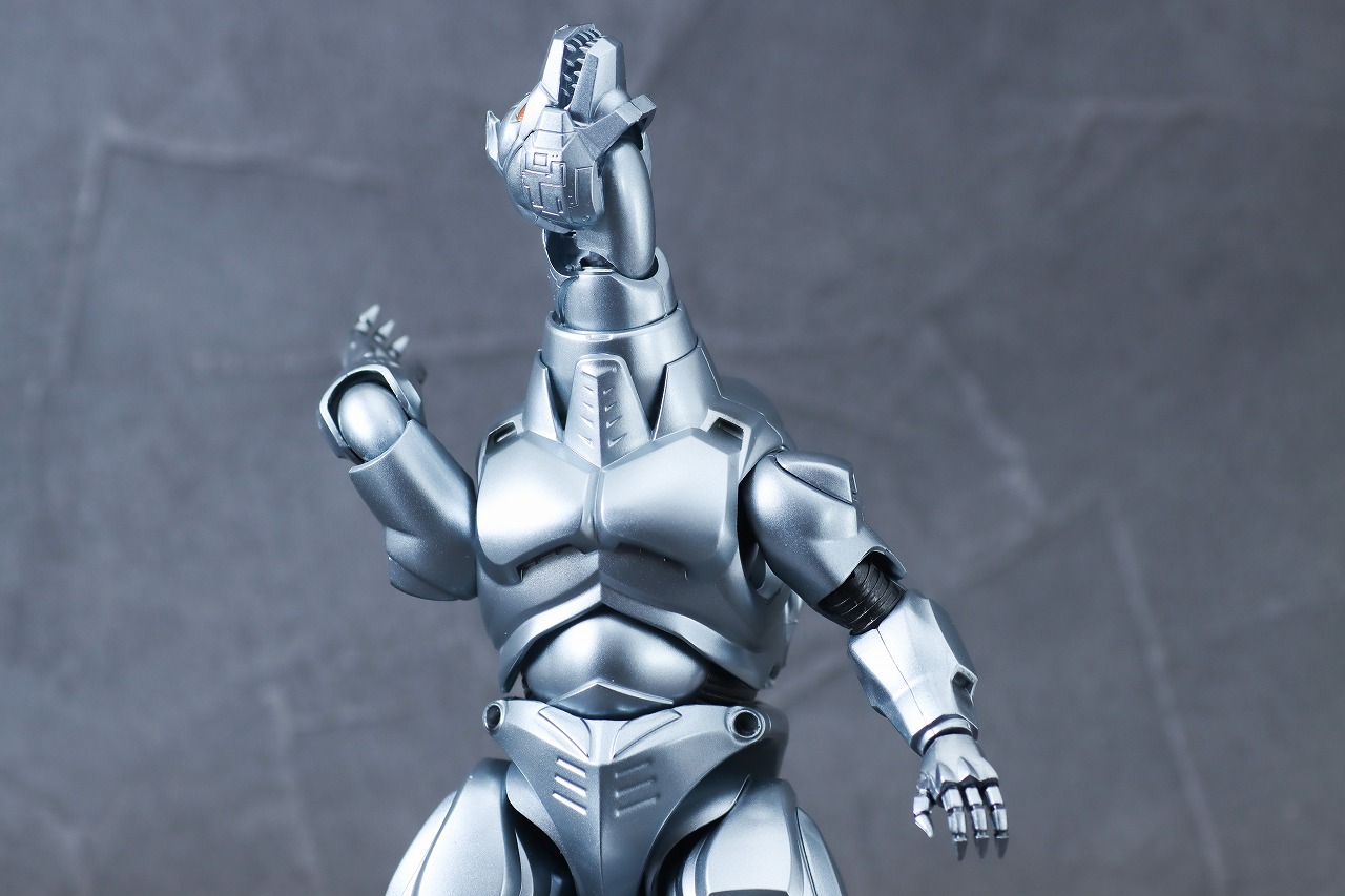 S.H.モンスターアーツ　メカゴジラ（1993）　幕張決戦Ver.　レビュー　可動範囲