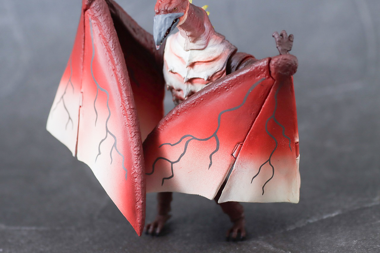 S.H.モンスターアーツ　ファイヤーラドン　幕張決戦Ver.　レビュー　可動範囲