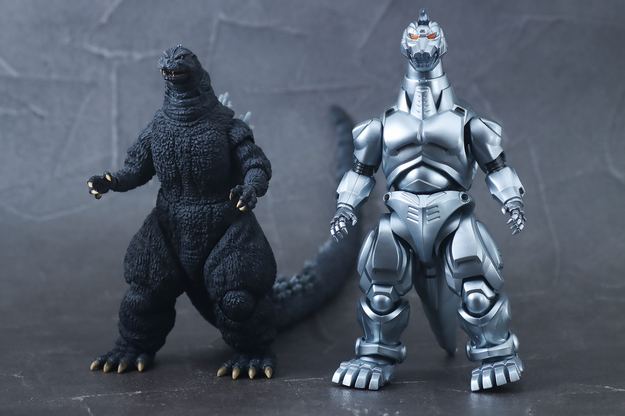 S.H.モンスターアーツ　メカゴジラ（1993）　幕張決戦Ver.　レビュー　本体　比較　ゴジラ　1991