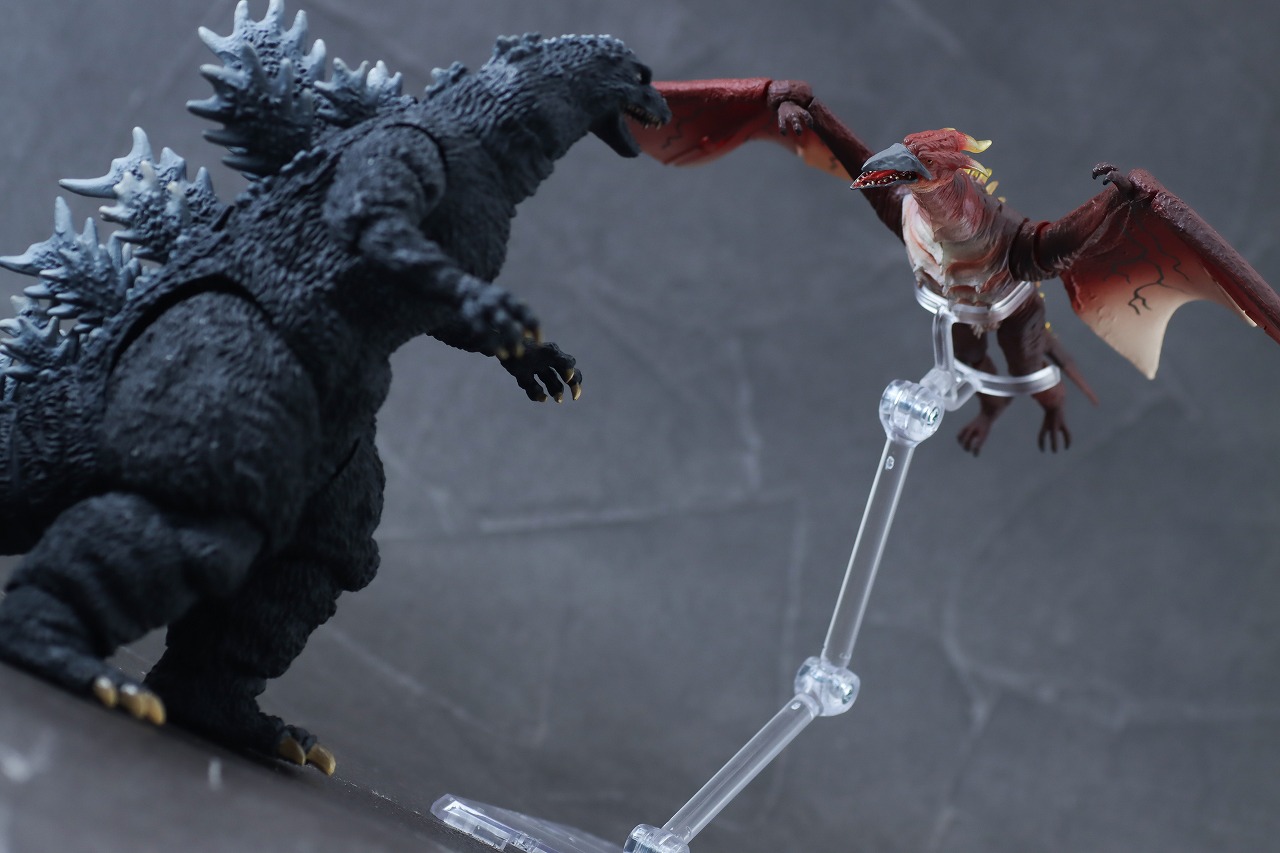 S.H.モンスターアーツ　ファイヤーラドン　幕張決戦Ver.　レビュー　アクション　ゴジラ　1991