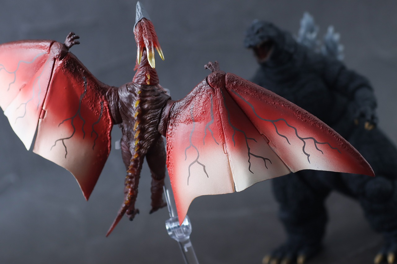 S.H.モンスターアーツ　ファイヤーラドン　幕張決戦Ver.　レビュー　アクション　ゴジラ　1991