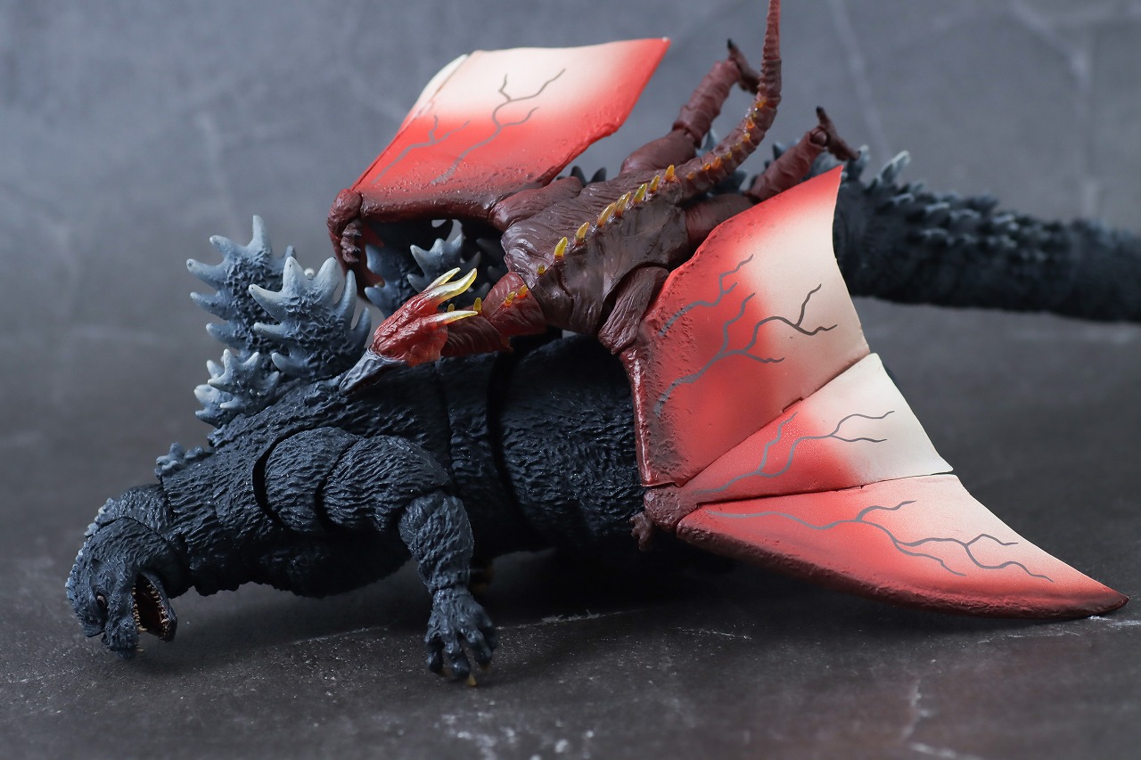 S.H.モンスターアーツ　スーパーメカゴジラ　幕張決戦Ver.　レビュー　アクション　ファイヤーラドン　ゴジラ1991