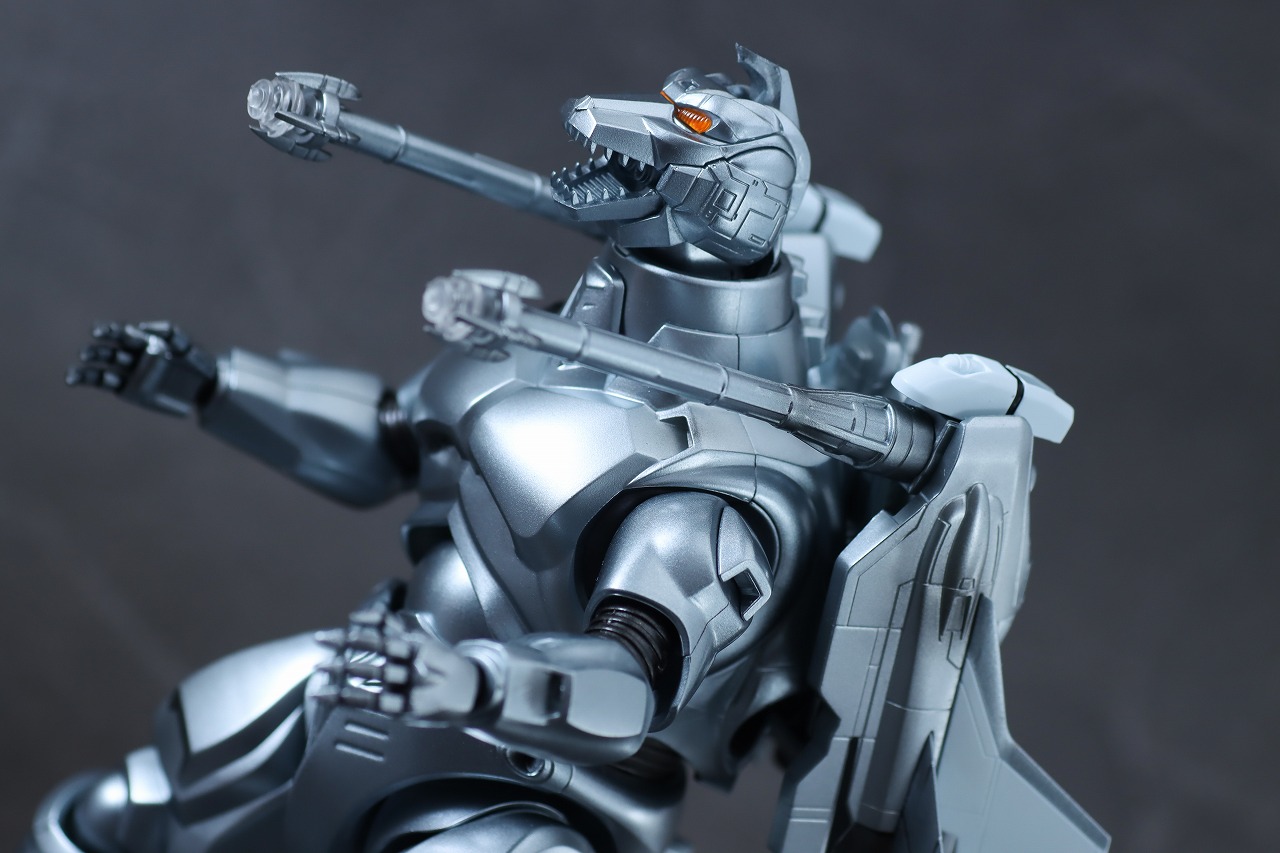 S.H.モンスターアーツ　スーパーメカゴジラ　幕張決戦Ver.　レビュー　アクション