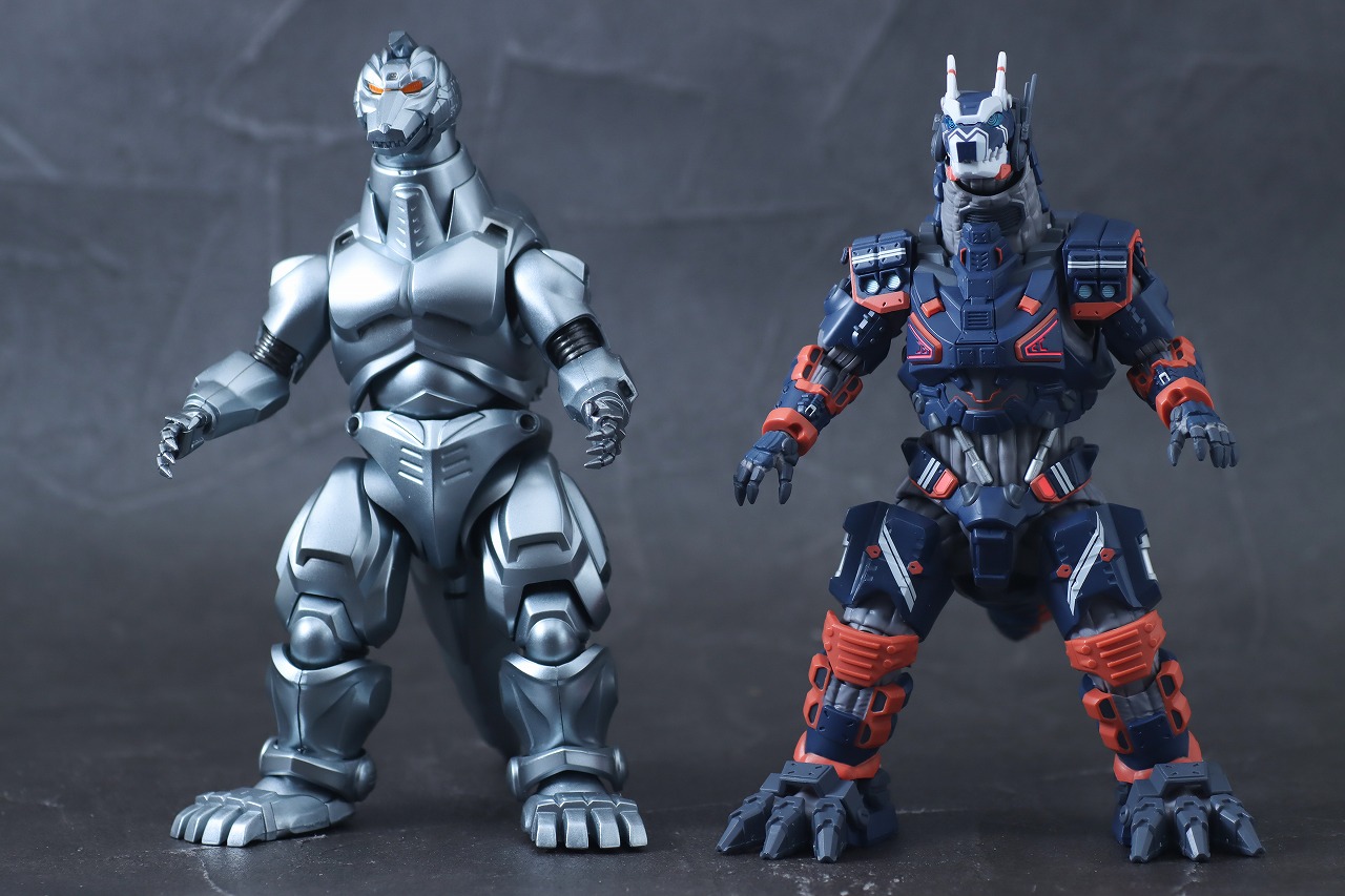S.H.フィギュアーツ　アースガロン　レビュー　本体　S.H.モンスターアーツ　メカゴジラ（1993）　比較