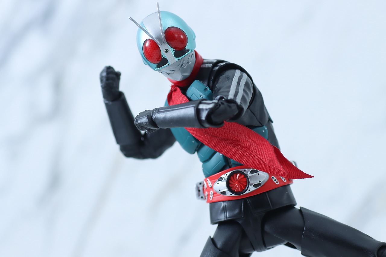 S.H.フィギュアーツ　仮面ライダー第2＋1号／一文字隼人　レビュー　アクション