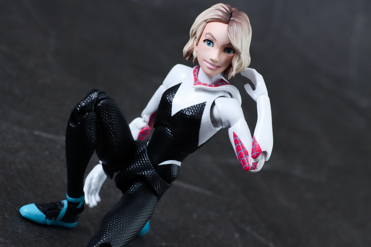 千値練 SVアクション　スパイダー・グウェン　レビュー　アクション