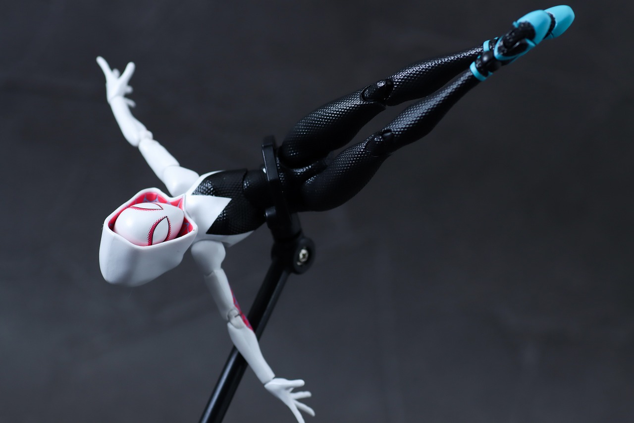 千値練 SVアクション　スパイダー・グウェン　レビュー　アクション