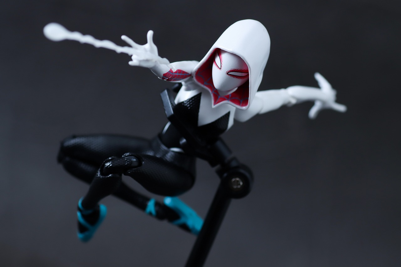 千値練 SVアクション　スパイダー・グウェン　レビュー　アクション