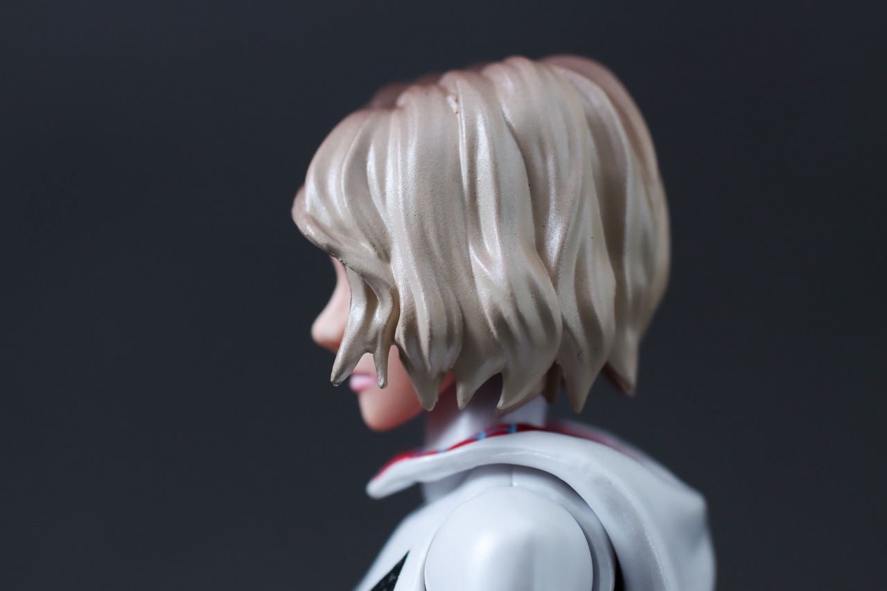 千値練 SVアクション　スパイダー・グウェン　レビュー　付属品　素顔ヘッド