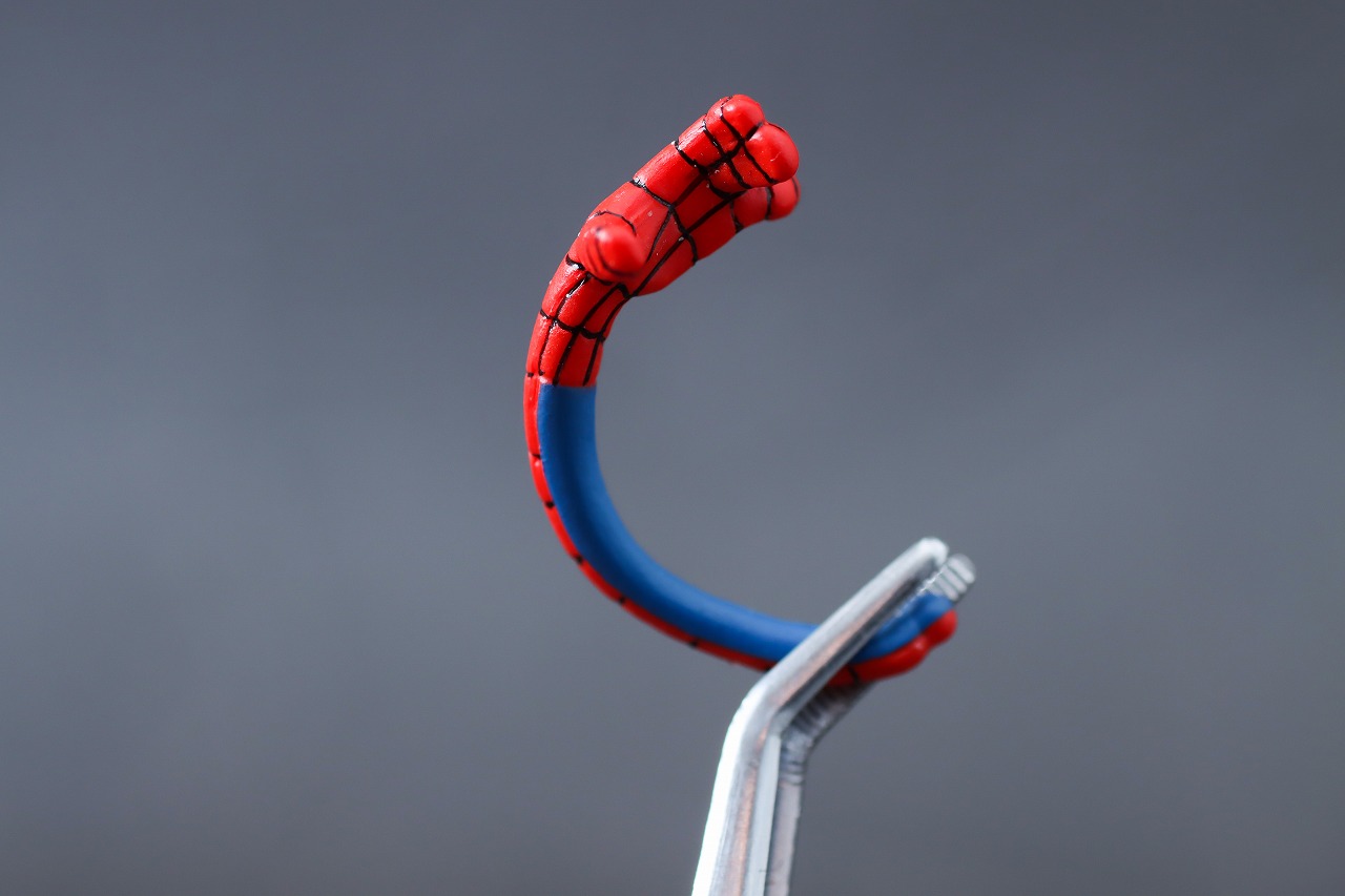 千値練 SVアクション　スパイダー・ハム　レビュー　付属品　腕