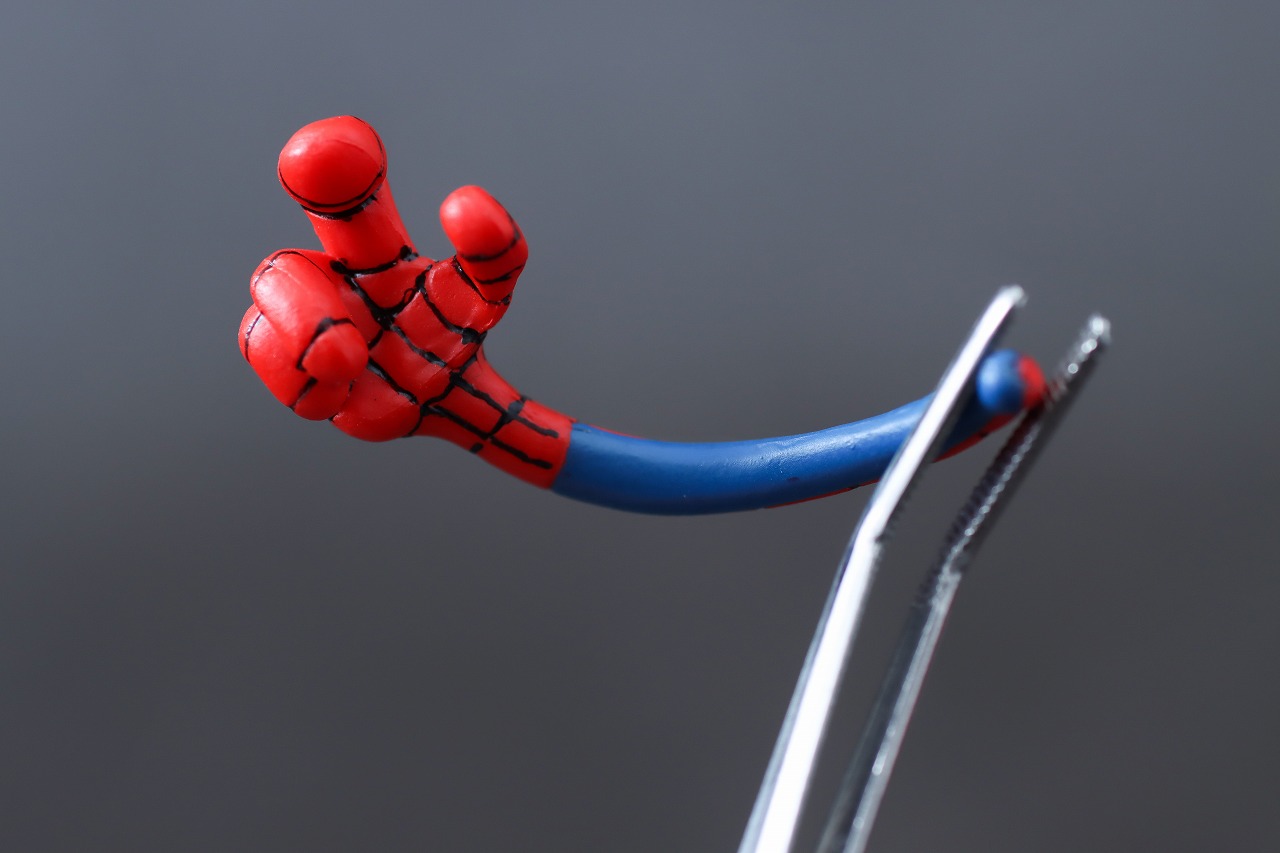 千値練 SVアクション　スパイダー・ハム　レビュー　付属品　腕　カメラ