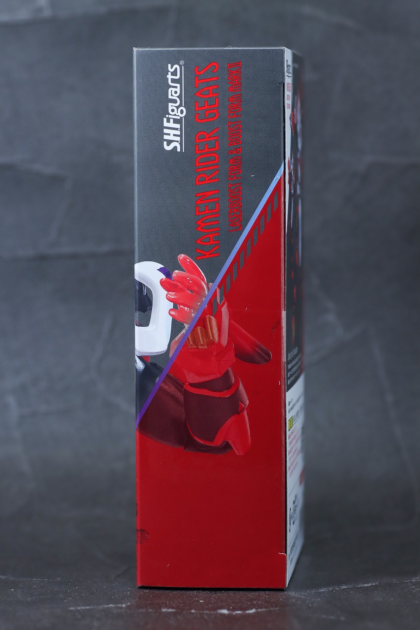 S.H.フィギュアーツ 仮面ライダーギーツ レーザーブーストフォーム/ブーストフォーム マークⅡ レビュー パッケージ