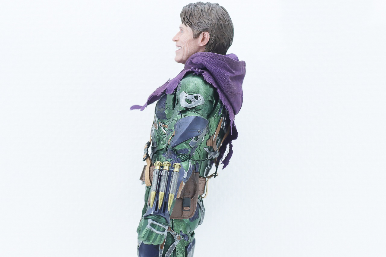 ホットトイズ　ムービー・マスターピース　グリーン・ゴブリン（アップグレードスーツ）　レビュー　可動範囲